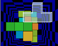 3D tetris online játék