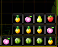 Fruit blocks match tetris játék