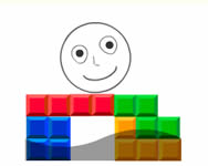 Smiley tetris játék