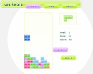 Ws tetris tetris HTML5 játék