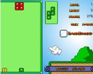 Mario Tetris 3 tetris HTML5 játék