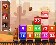 Train 2048 tetris ingyen játék